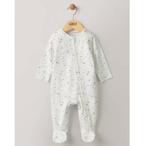 Mamas and Papas Scatter Spot Onesie with Zip
