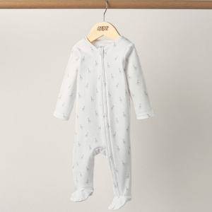 Mamas and Papas Giraffe Zip Onesie
