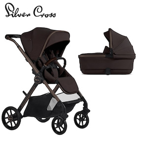 Silver Cross Reef2 Ganache Stroller + Carrycot Bundle Options
