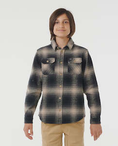 RIP CURL - COUNT FLANNEL SHIRT TAUPE