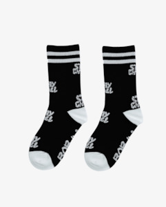 BAND OF BOYS - BLACK STAY CHILL SOCKS