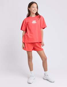 Eve Girl: EVE GIRL - SPORTS CLUB TEE RED