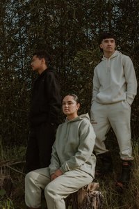 Products: Kia Ngāwari Adult Trackpants - The Kindness Project Aotearoa Raise Kind Humans