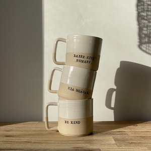 Products: Mug Set - The Kindness Project Aotearoa Raise Kind Humans