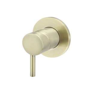 Meir Tiger Bronze: Meir Round Wall Mixer with Short Pin Lever | Tiger Bronze