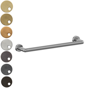 The Watermark Collection Ancillaries Single Heated Towel Rail 450mm