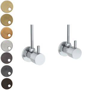 The Watermark Collection Ancillaries Angled Shut Off Valve Pair