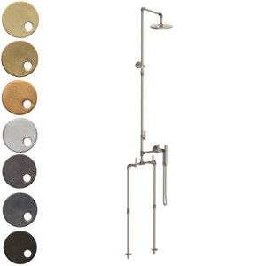 The Watermark Collection Elan Vital Freestanding Exposed Thermostatic Deluge Sho&hellip;