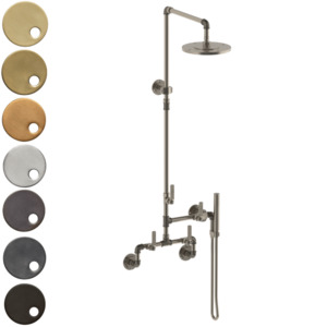 The Watermark Collection Elan Vital Exposed Thermostatic Deluge Shower & Hand Shower Set