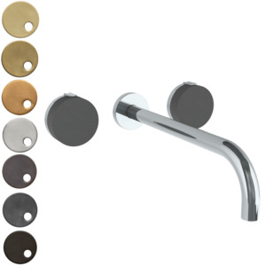 The Watermark Collection Elements Wall Mounted 3 Hole Basin Set with 296mm Spout&hellip;