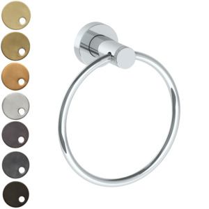 Watermark Collection Titanium: The Watermark Collection Titanium Hand Towel Ring