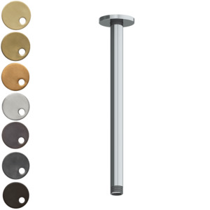 The Watermark Collection Titanium Ceiling Mounted Shower Arm 290mm