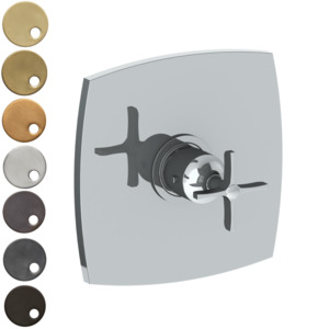 The Watermark Collection Highline Thermostatic Shower Mixer | Cross Handle