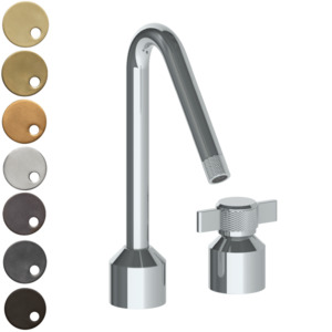 The Watermark Collection Urbane 2 Hole Kitchen Set with Angled Spout | Cooper Handle