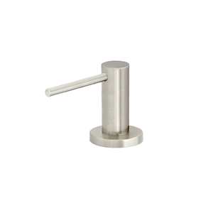 Meir Round Soap Dispenser | Brushed Nickel