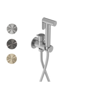 Bidet Sprayer: Oli 316 Bidet Spray with Integrated Mixer