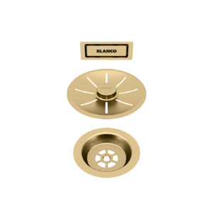 Blanco Single Bowl Waste Kit | Satin Gold