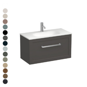 Vanities Bathroom Vanity Nz: Hampton Spio Slim 750 1 Drawer Vanity