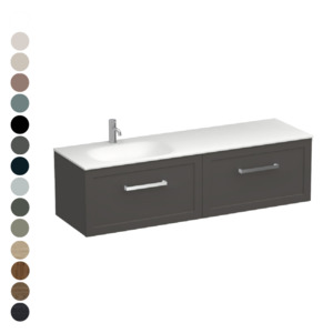 Hampton Spio 1500 2 Drawer Vanity Left Basin
