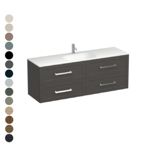 Hampton Spio 1500 4 Drawer Vanity Centre Basin