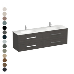 Vanities Bathroom Vanity Nz: Hampton Spio 1800 4 Drawer Vanity Double Basin