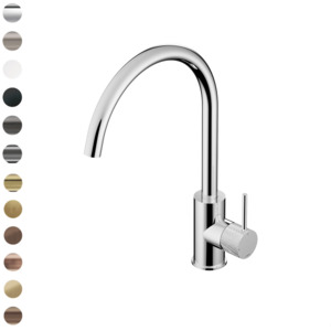 Modern Kitchen Taps: Buddy X Kitchen Mixer Round Spout