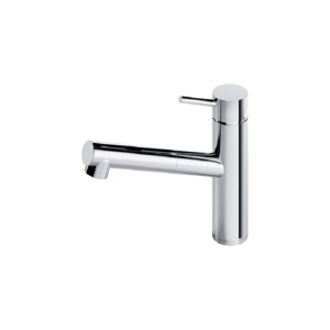 Modern Kitchen Taps: Buddy Low Height Kitchen Mixer with Pull Out Spout