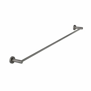 Meir Round Single Towel Rail 900mm | Shadow