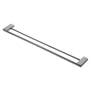 Heirloom Teka Double Towel Rail 800mm | Gunmetal
