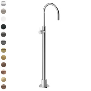 Buddy X Round Floor Mount Bath Filler