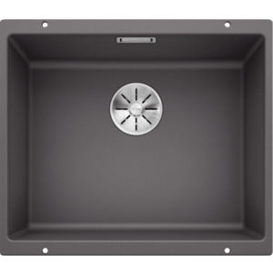 Blanco Silgranit Subline 500-U Single Sink | Rock Grey