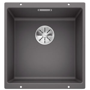 Blanco Silgranit Subline 400-U Single Sink | Rock Grey