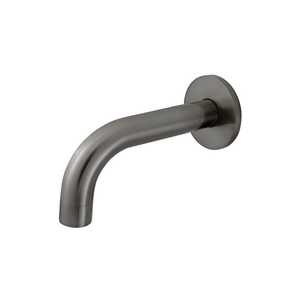 Meir Round Curved Spout 130mm | Shadow