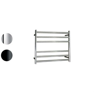 Tube 6 Bar Heated Towel Ladder | 600 x 850mm