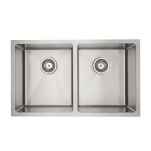 10 Discount: Mercer DV Lancaster Double Sink | 340 + 340mm