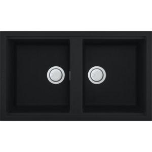 Mercer Duro Granite Messina Double Sink | 365 + 365mm