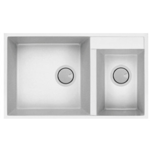 Mercer Duro Granite Florence Double Sink | 460 + 260mm