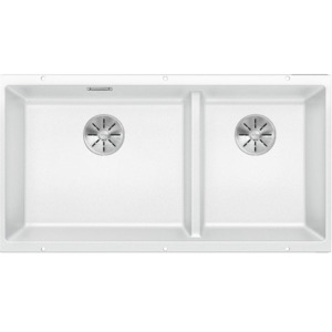 Blanco Silgranit Subline 480/320-U Double Sink | White