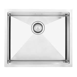Single Stainless Steel Kitchen Sinks: Mercer Central Workstation | CWS50.42 | 500 x 400mm
