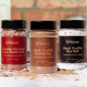 Artisan Gift Bundles: Smoked Chilli & Truffle Salt Trio