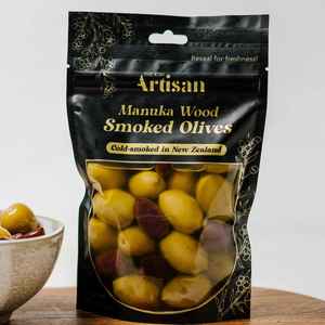 Usa Collection: Manuka Wood Smoked Olives