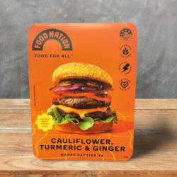 Happy Patties x 4 - Cauliflower Turmeric & Ginger
