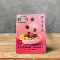 Small Goods: Amaze Balls - Beetroot Kumara & Quinoa