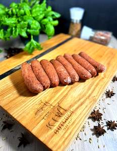 Sausages: Gluten, Allergen, Preservative Free Sausages - Frozen