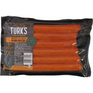 Online Special - Smoked Chicken Frankfurters - Frozen