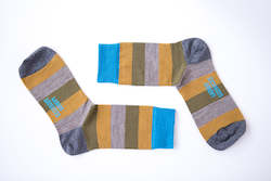 Man 1: Moscow Turquoise  God Sock