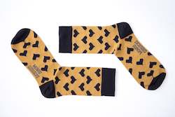 Man 1: Paris Black God Sock