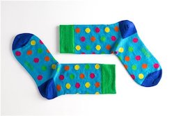 Berlin Green God Sock