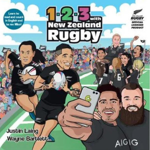 123 with New Zealand Rugby - The Kiwi Kids' Bookstore