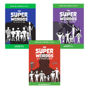 Products: The Super Weirdos box-set - The Kiwi Kids' Bookstore